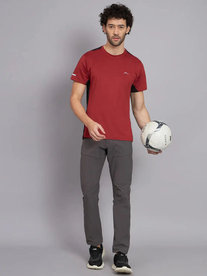 Men's Ultralight Athletic T Shirt - Canyon Red Reccy