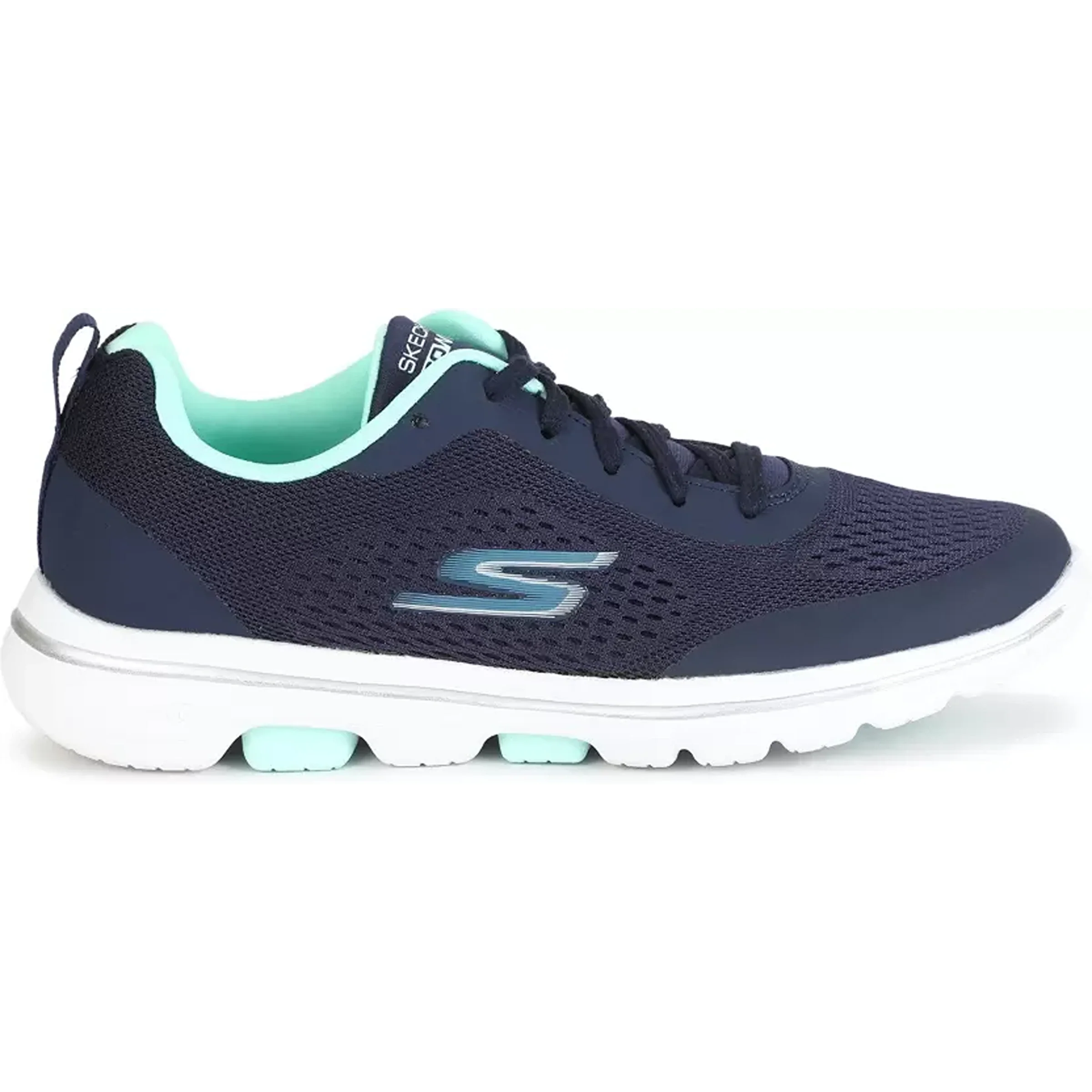 SKECHERS GO WALK 5 - EXQUSITE Walking Shoes For Women  (Navy) (15953-NVAQ) - InstaSport