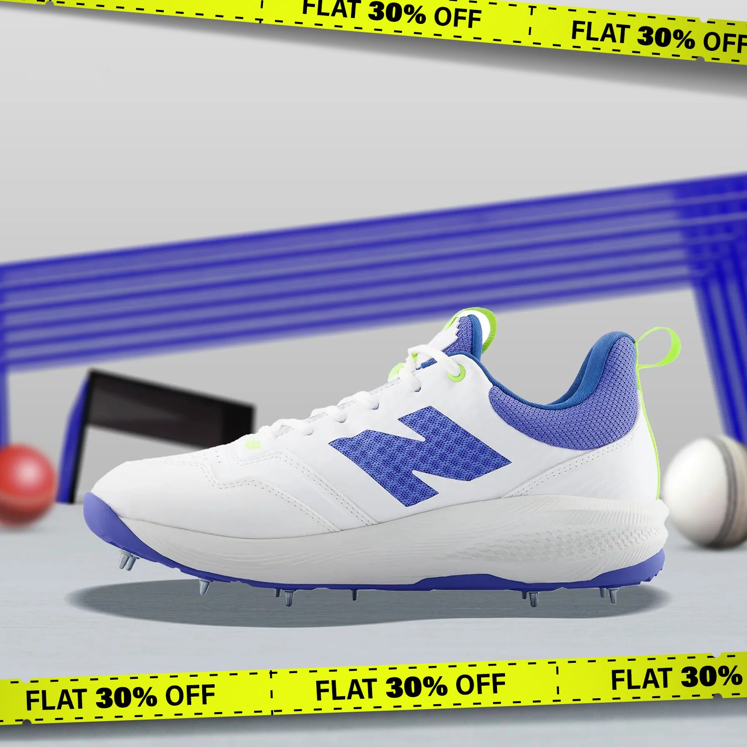 New Balance CK4030W5 Men's Cricket Spike Shoes - DOD - InstaSport