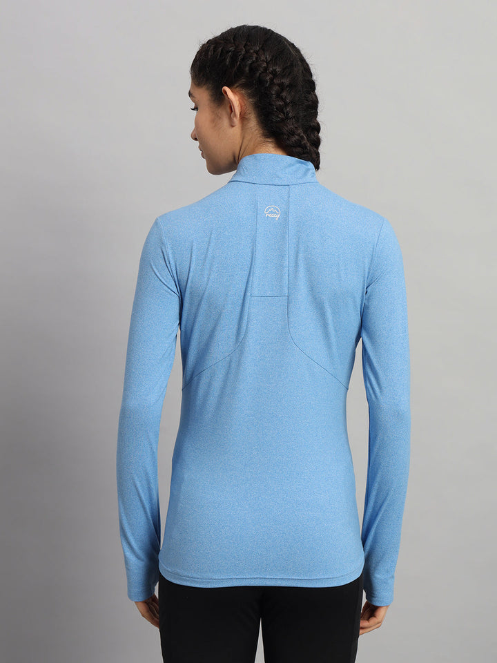 blue full sleeve tshirt back side