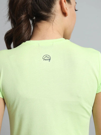 Women's Ultralight Athletic T Shirt - Lime Reccy