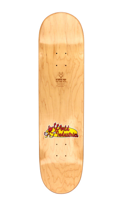 World Industries Deck-RawDevilMan 8.0"-Natural - InstaSport