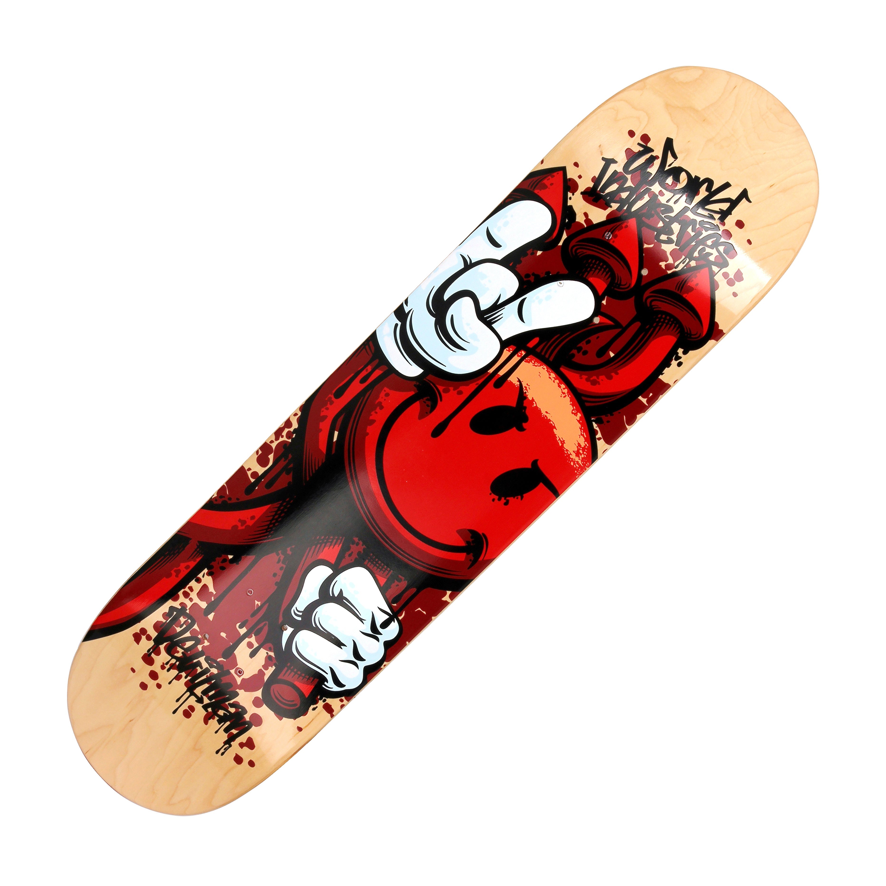 World Industries Deck-RawDevilMan 8.0"-Natural - InstaSport