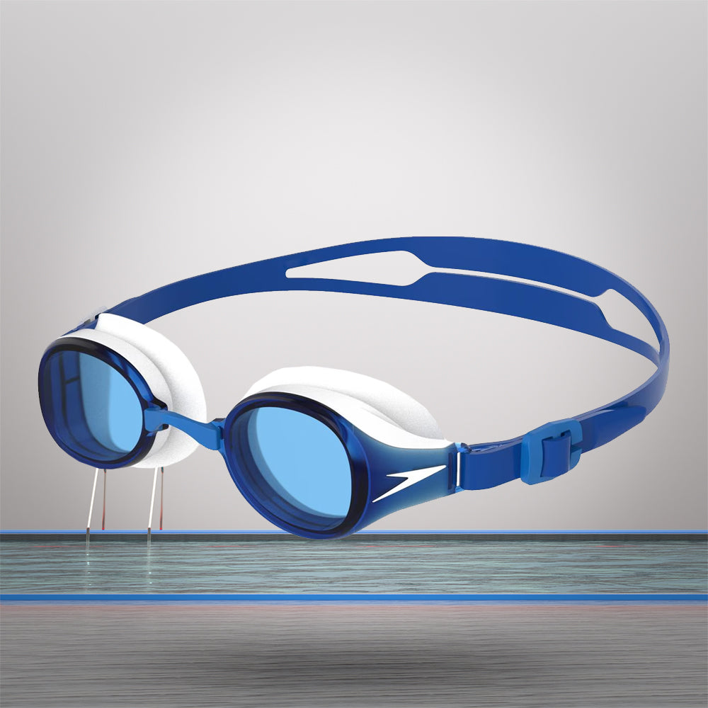 Speedo Unisex Adult Hydropure Tint- Lens Goggles - Blue & White