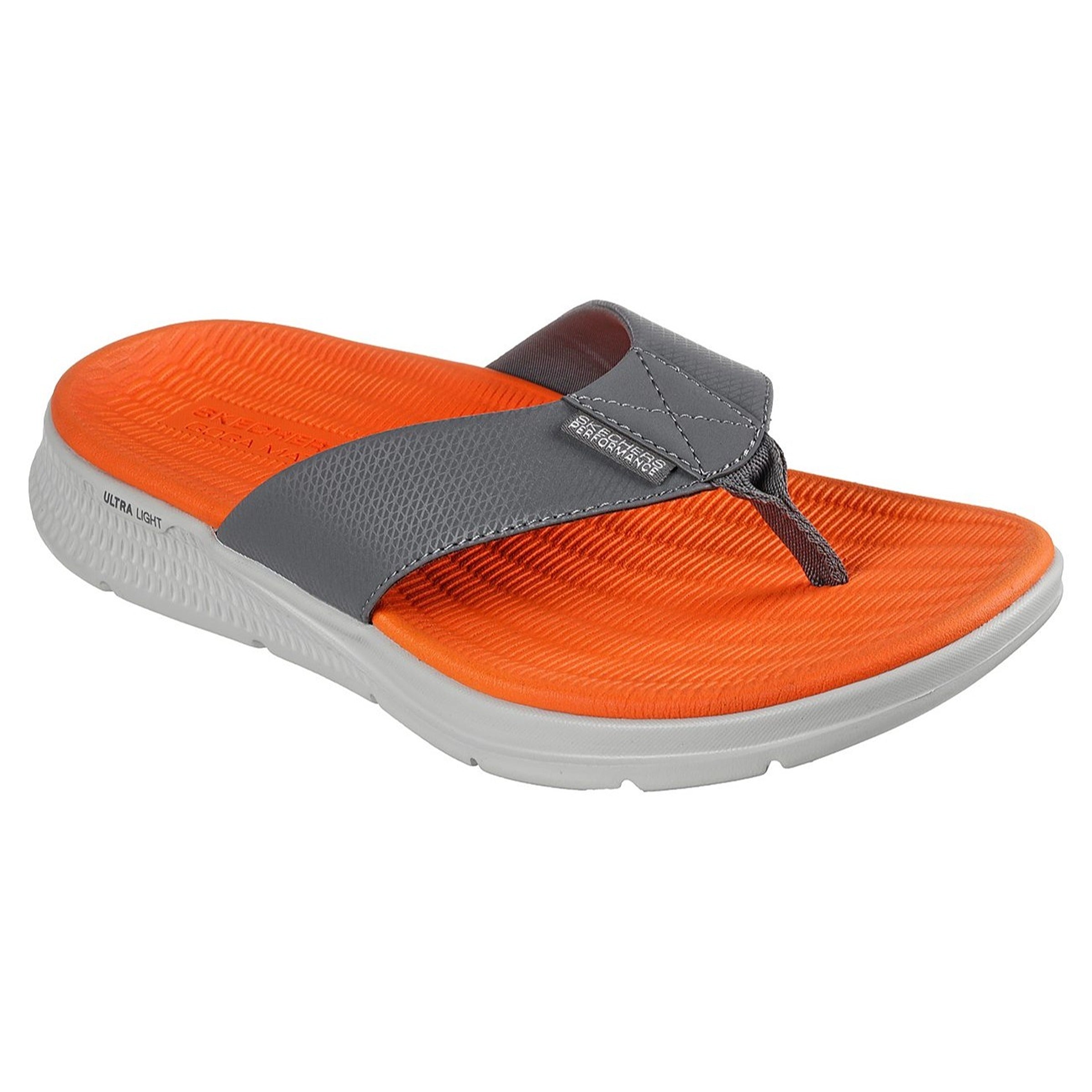 SKECHERS GO CONSISTENT SANDAL-SYNTHWAV (229035-GYOR) - InstaSport