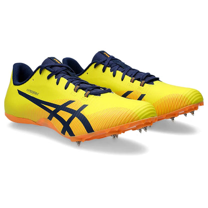 ASICS HYPERSPRINT 8 (M) - (BRIGHT YELLOW/ BLUE EXPANSE) RUNNING SHOES - InstaSport