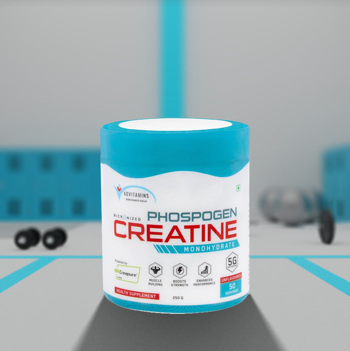 Phosphogen Creatine Monohydrate Powder 250g Advitamins - InstaSport