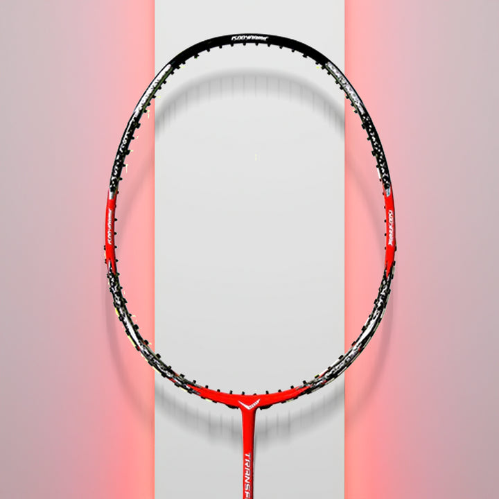 Transform Attack Badminton Racket - Red