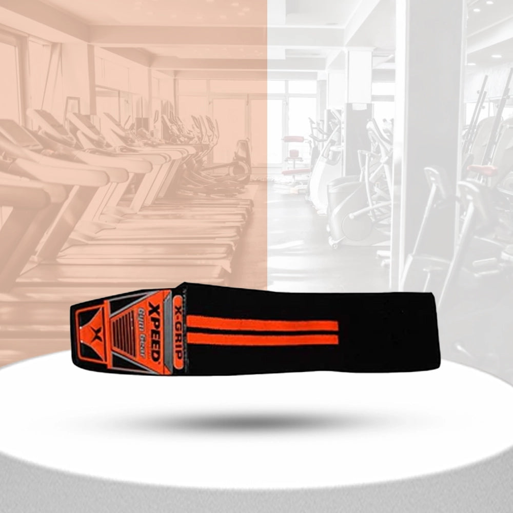 Xpeed Lifting Wrist Wraps (Black & Orange)