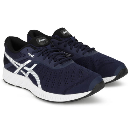 ASICS FLEXC (M) - (THUNDER BLUE/ BLAZING CORAL) RUNNING SHOES - InstaSport