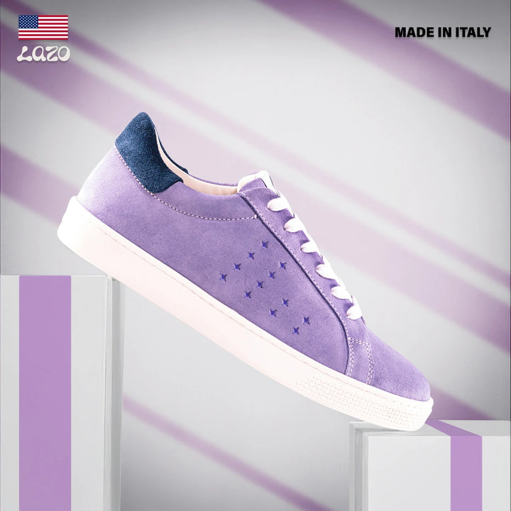 Lazo Halo Sneaker Tongue Graphic Galaxy Purple/Lolite Blue