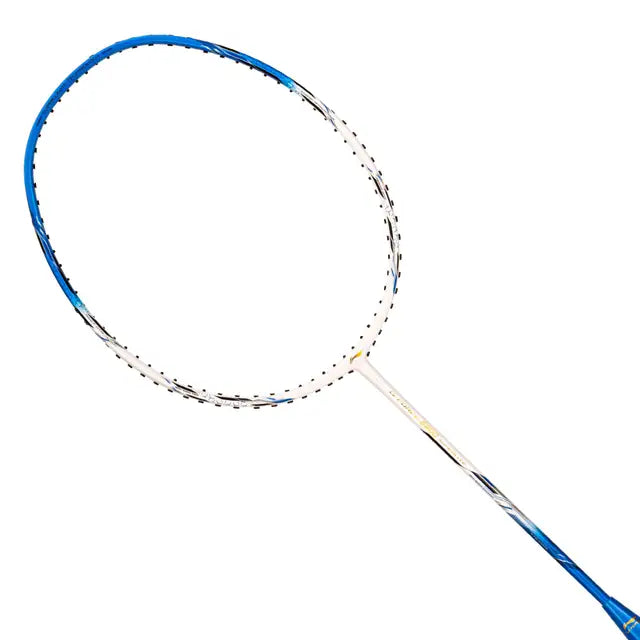 Li-Ning GForce 5800 Superlite Badminton Racket - White/Blue/Black - InstaSport