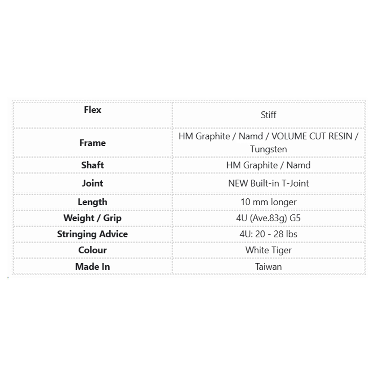 YONEX Astrox 99 Game Badminton Racket (White Tiger)