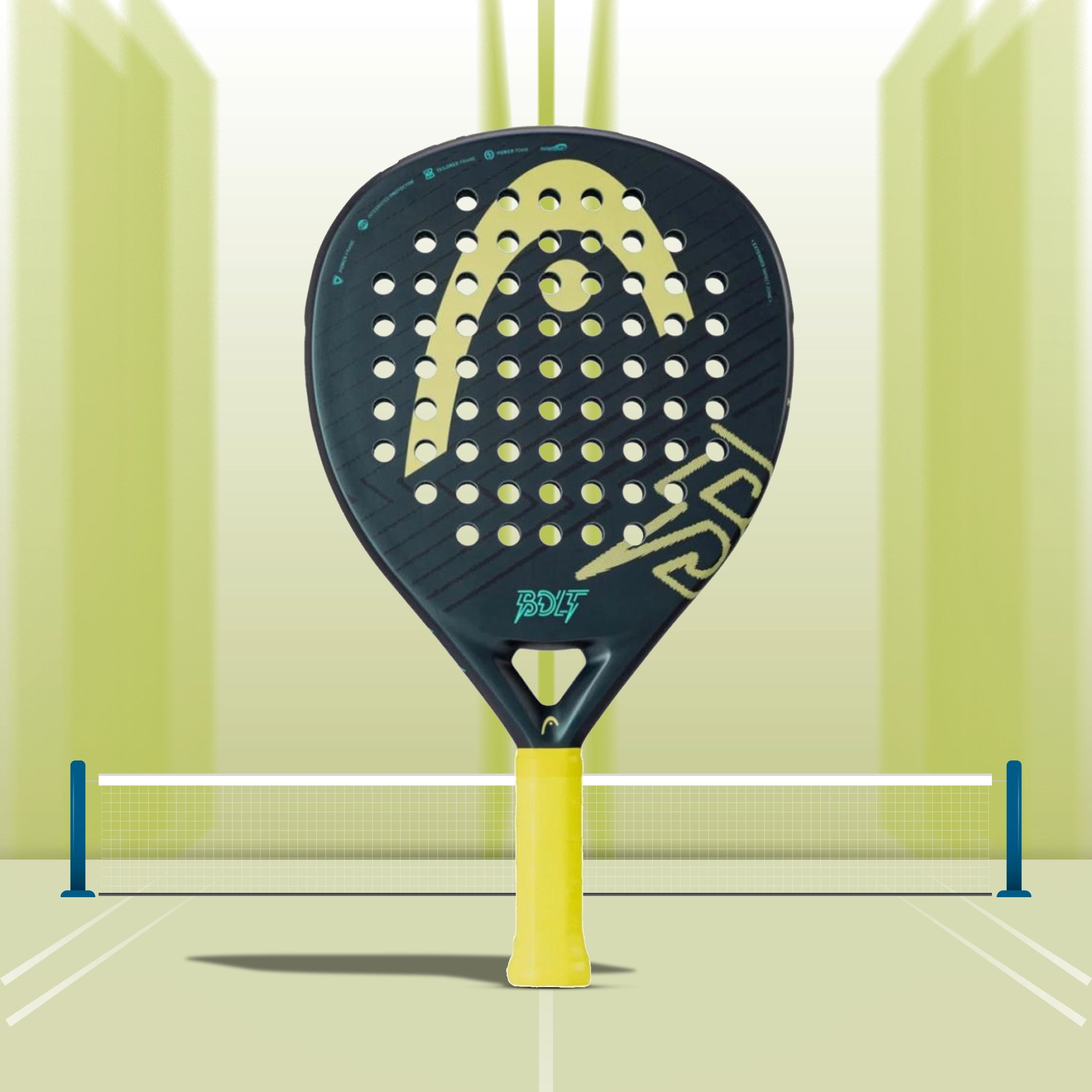 Head Bolt 2025 Padel Racquet - Blue/Green