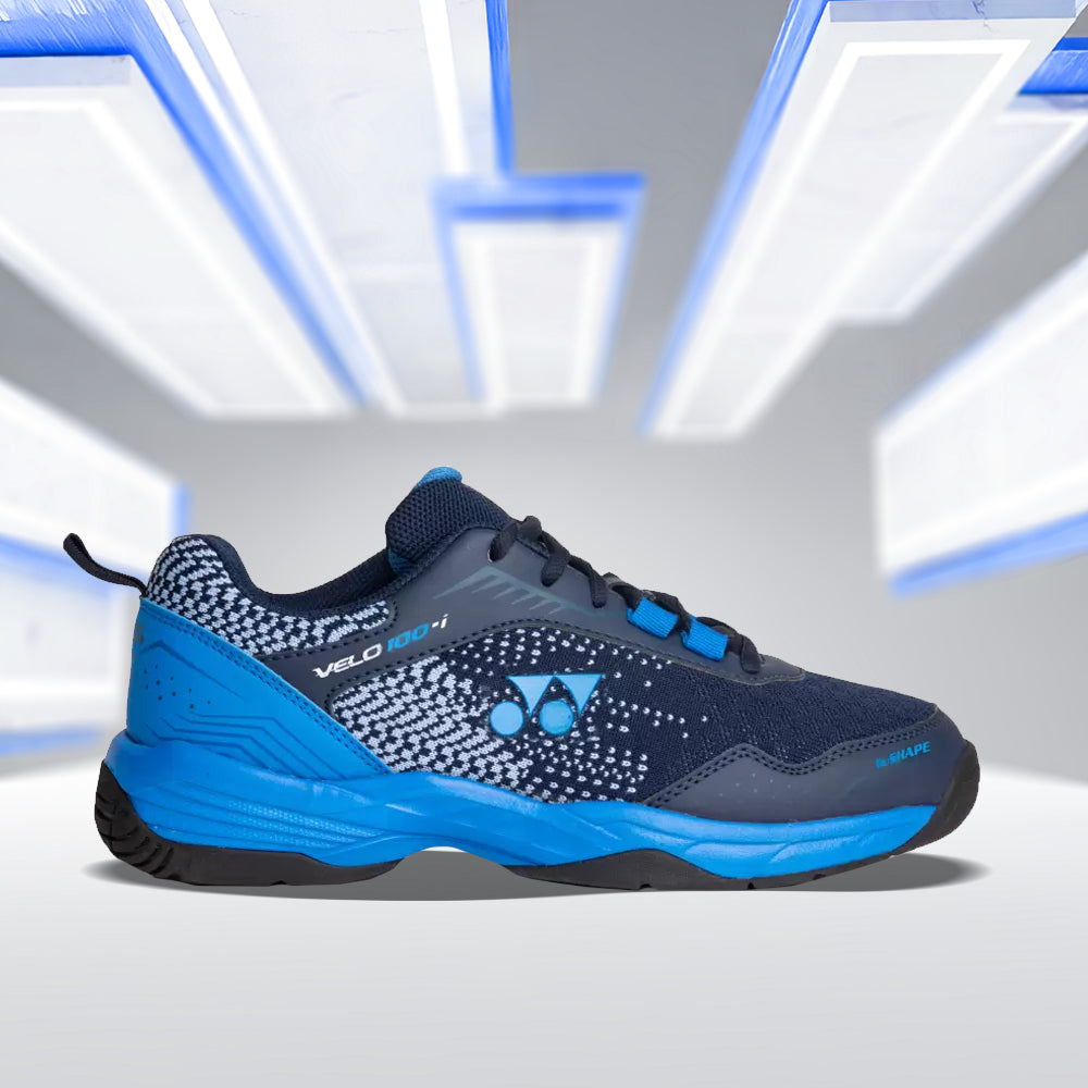 Yonex Velo 100 i Badminton Shoes Dark Blue/ Ceramic Blue - InstaSport