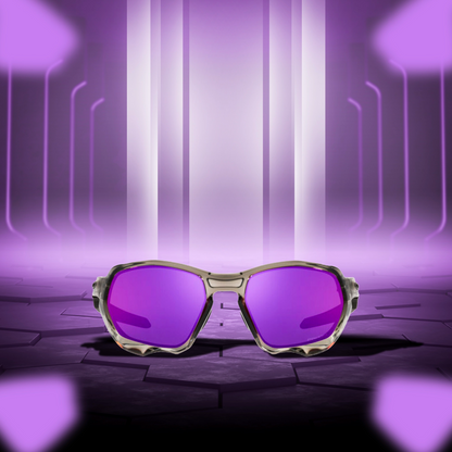 Oakley Plazma Grey Ink Prizm Road Sunglass - InstaSport