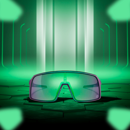 Oakley Sutro Matte Purple green shift Prizm Jade Sunglass - InstaSport