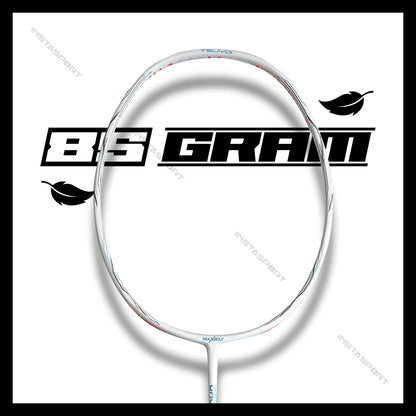 Maxbolt Gallant Tour (White) Badminton Racket With Cover - InstaSport