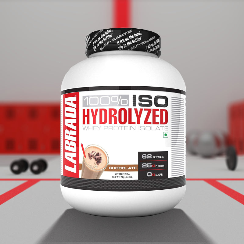 Labrada 100% ISO HYDROLYZED Whey Protein Isolate - (Chocolate) - InstaSport