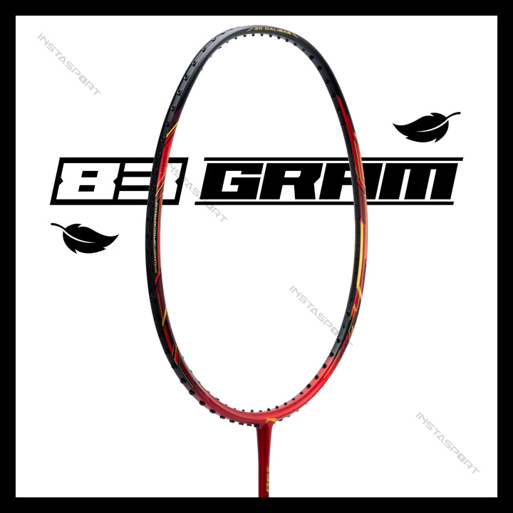 Li-Ning 3D CALIBAR X Boost (Red/Black) Badminton Racket - InstaSport