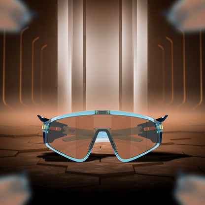Oakley Latch Panel Matte trans Navy Prizm Sapphire Sunglass - InstaSport