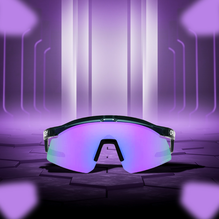 Oakley Hydra Crystal Black Prizm Violet Sunglass