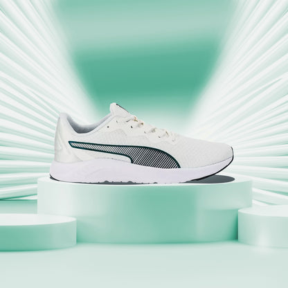 Puma Diffuse Men's Running Shoe (Warm White-Malachite-Black) 31075502