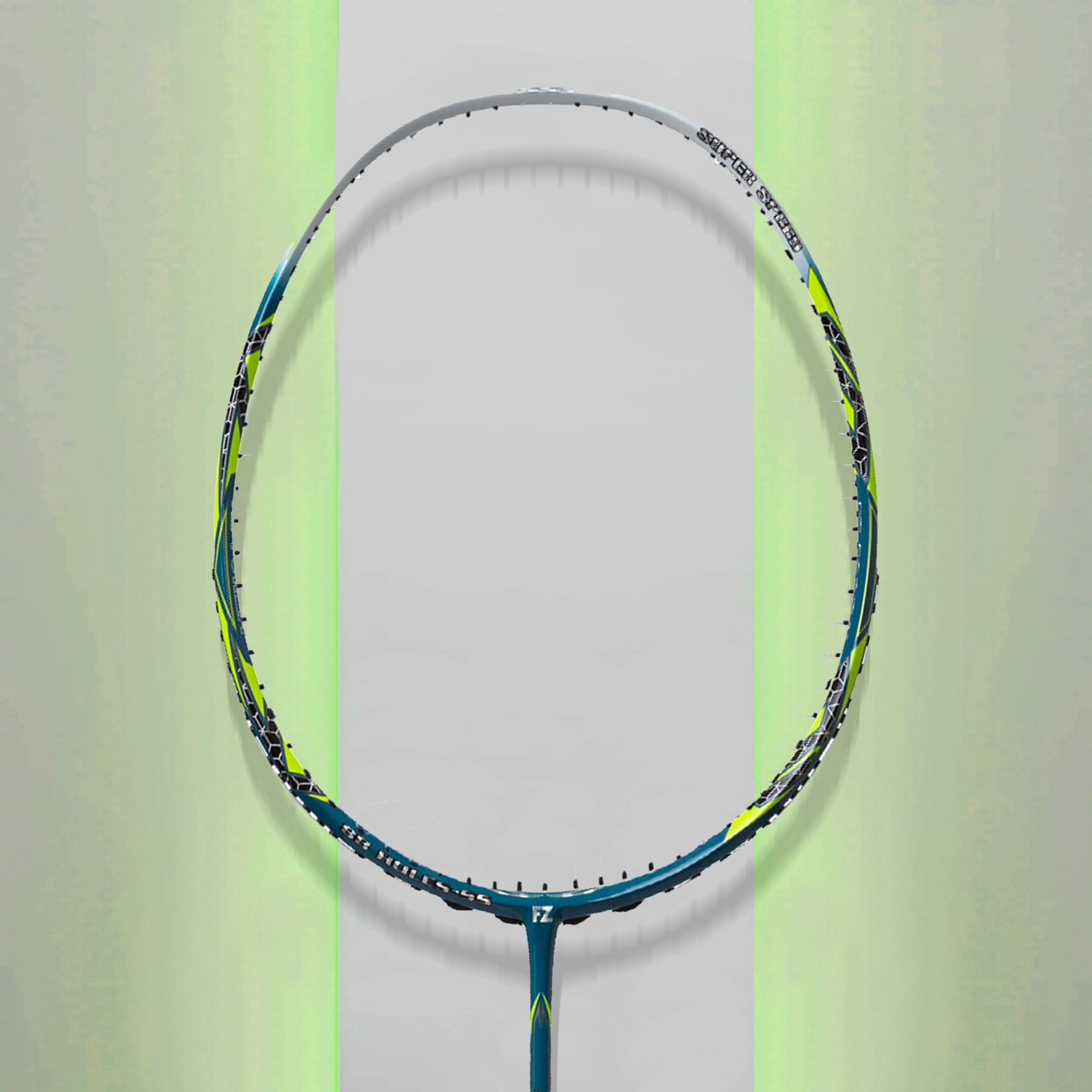 Fz Forza Light 8.1 Strung Badminton Racket - Safety Yellow