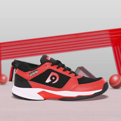 D9 Cult Badminton Shoes - White/black/Red