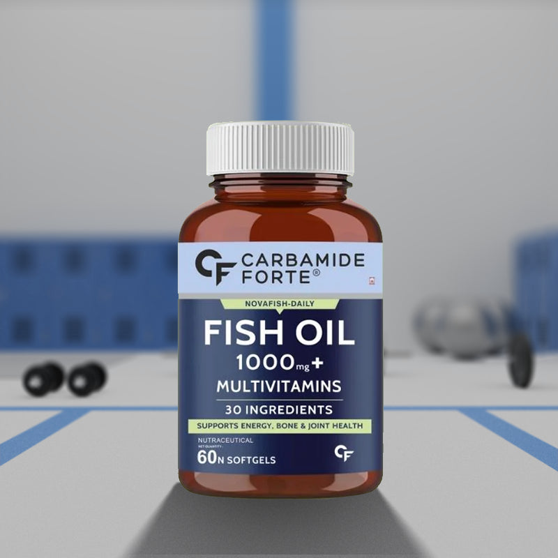 Carbamide Forte Fish Oil Daily 1000mg+ Multivitamin 60 Tablets - InstaSport