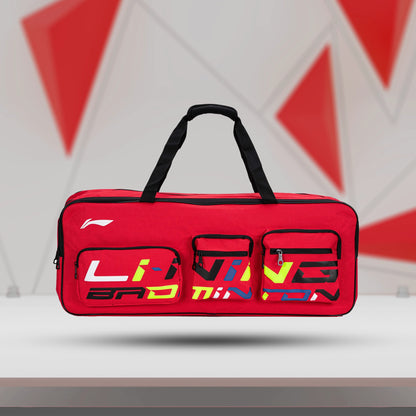 Li-Ning Rapid Badminton Kitbag - Red