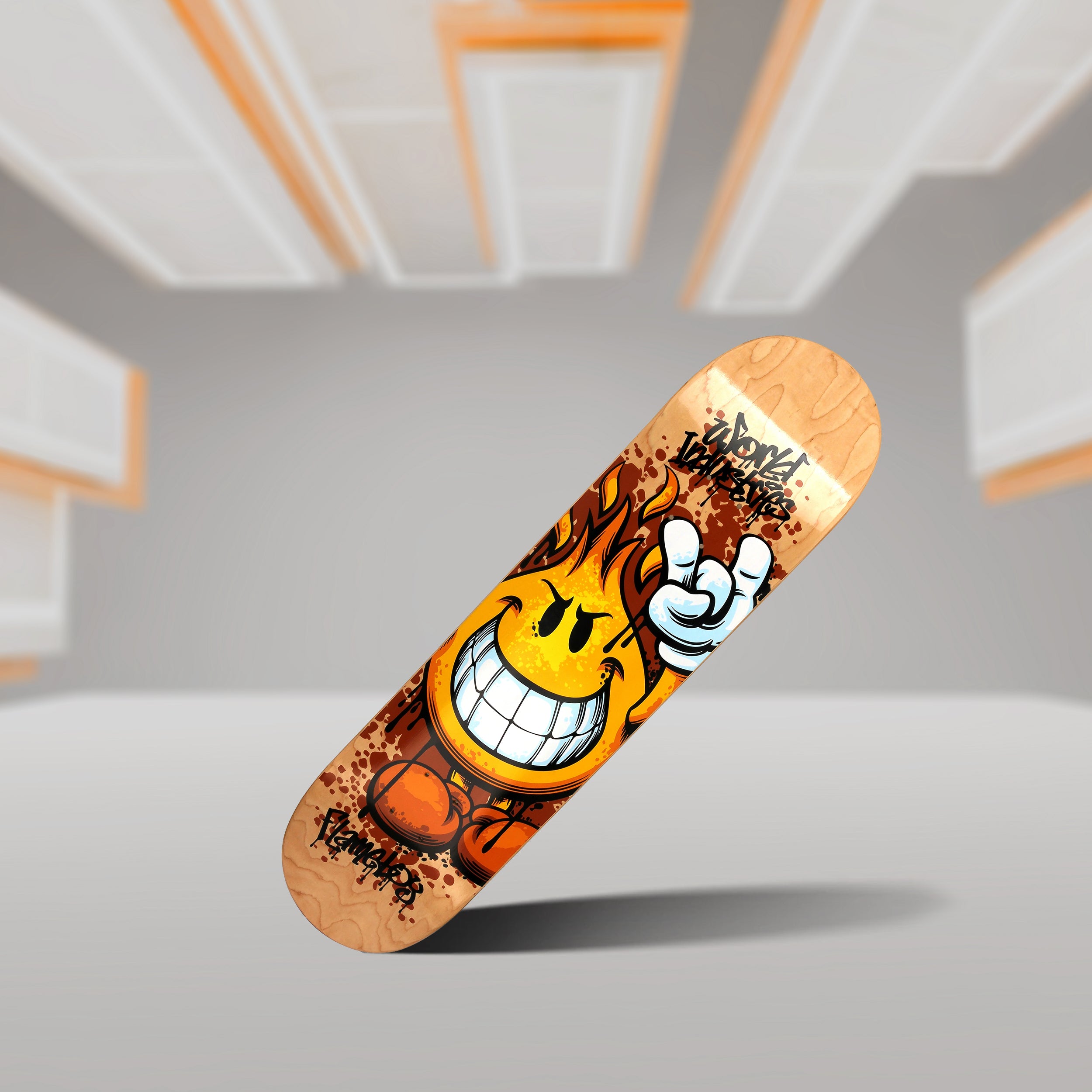 World Industries Deck-Flame Boy 8.0"-Natural - InstaSport