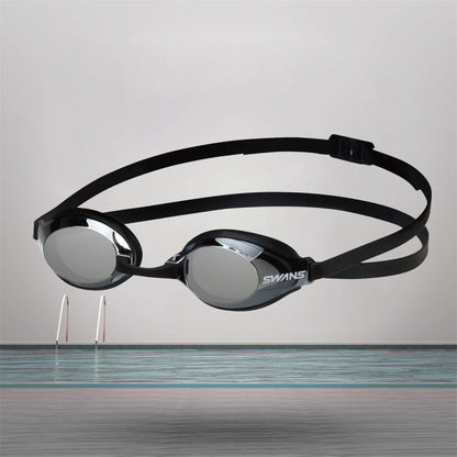 Swans SR-3M Swimming Goggle (Dark Smoke - Silver Mirror)