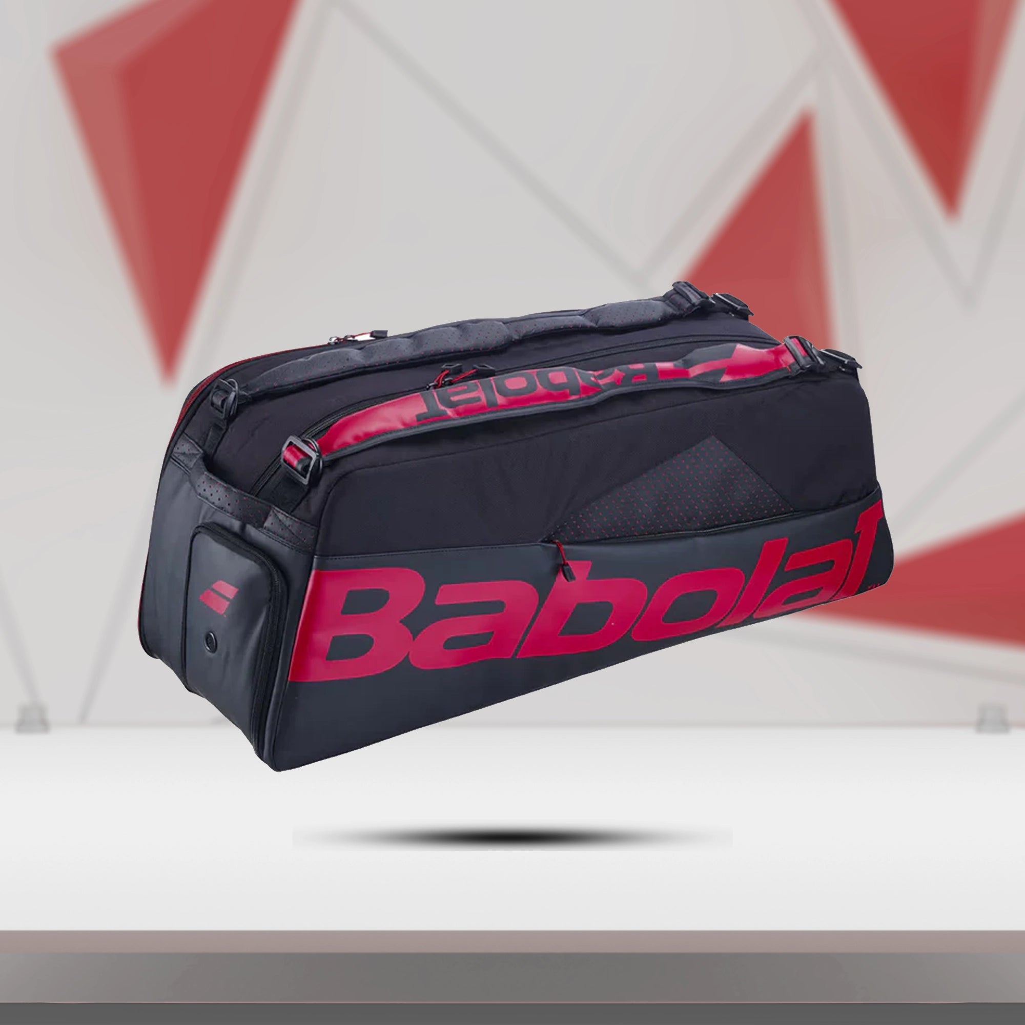 Babolat Cross Pro MYS 100MY Badminton Kitbag - Black/Red