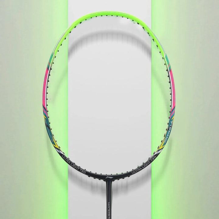 Li-Ning Windstorm Nano 73 Badminton Racket- Black / Green