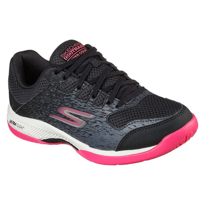 Skechers Viper Court- Pickleball Shoes (Black/ Pink) - InstaSport