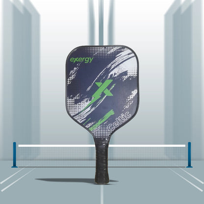 Celtic Exergy PickleBall Paddle - Navy/Green/White