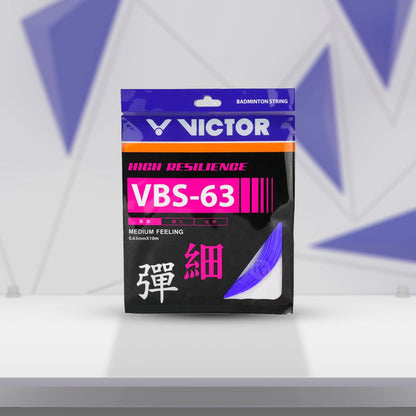 Victor VBS-63 High Resilience Badminton Racket String