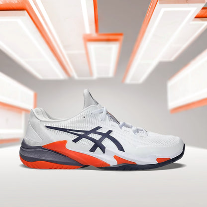 Asics Court FF 3 Men's Tennis Shoes (White/Greyish Purple)