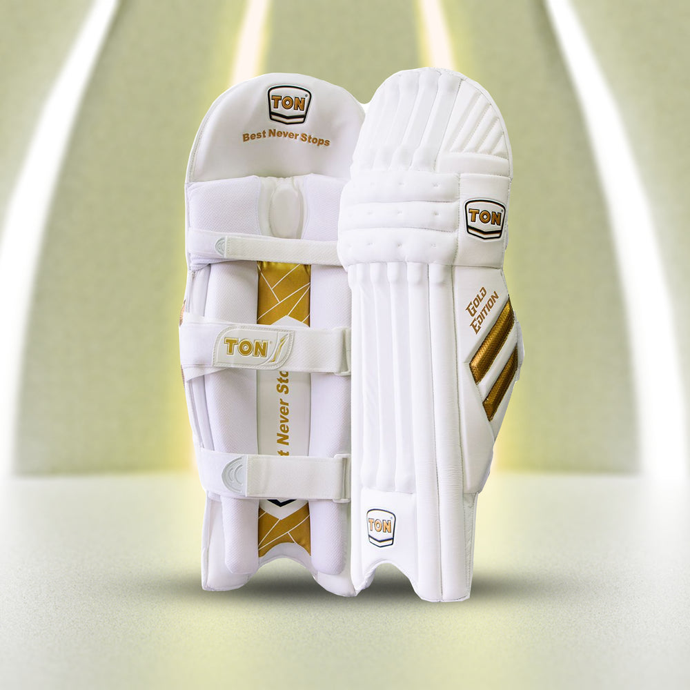 SS Ton Gold Edition Light Weight Cricket Batting Pads - InstaSport