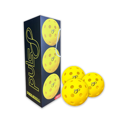 Puls8 Pickleball Balls - Yellow