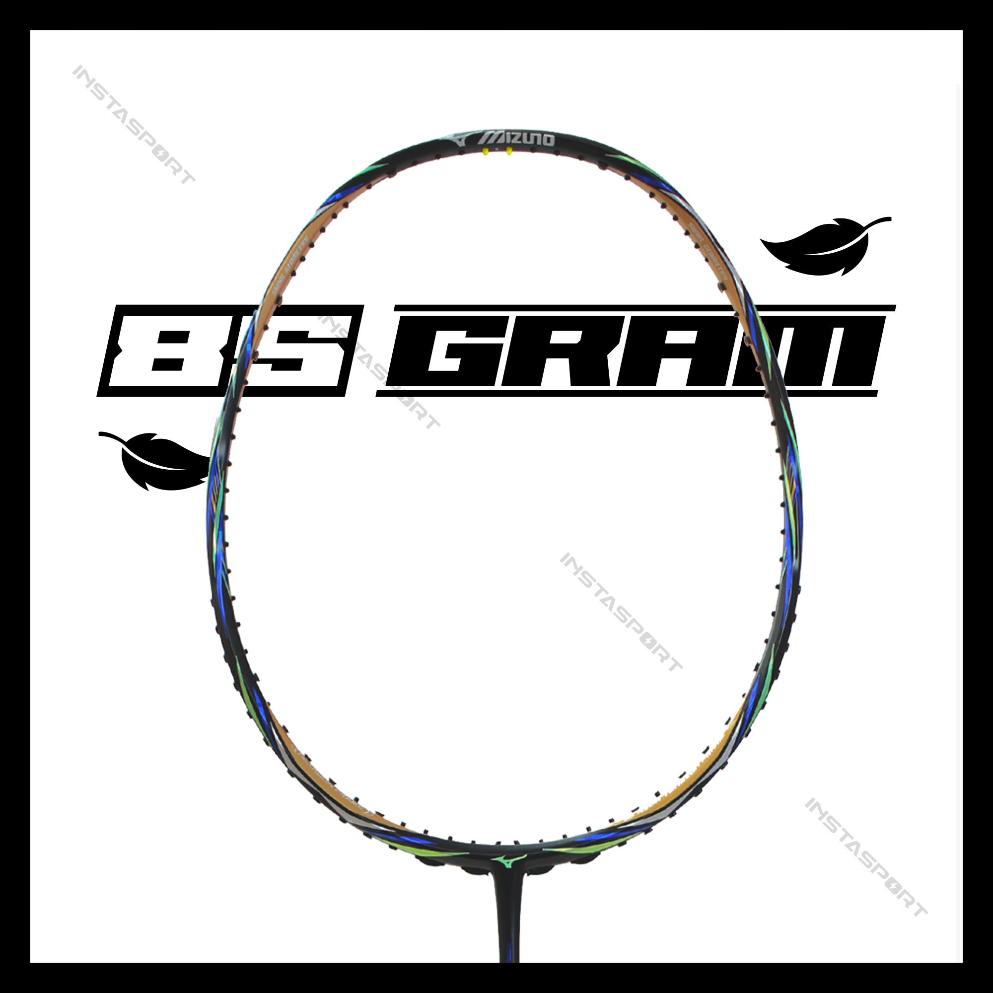 Mizuno Altrax 81 Black Badminton Racket - InstaSport