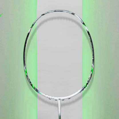 Fz Forza Precision 11000 Very Stiff Strung Badminton Racket - White/Green
