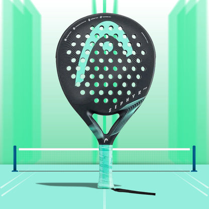 Head Zephyr Pro 2023 Padel Racquet- Black/Teal