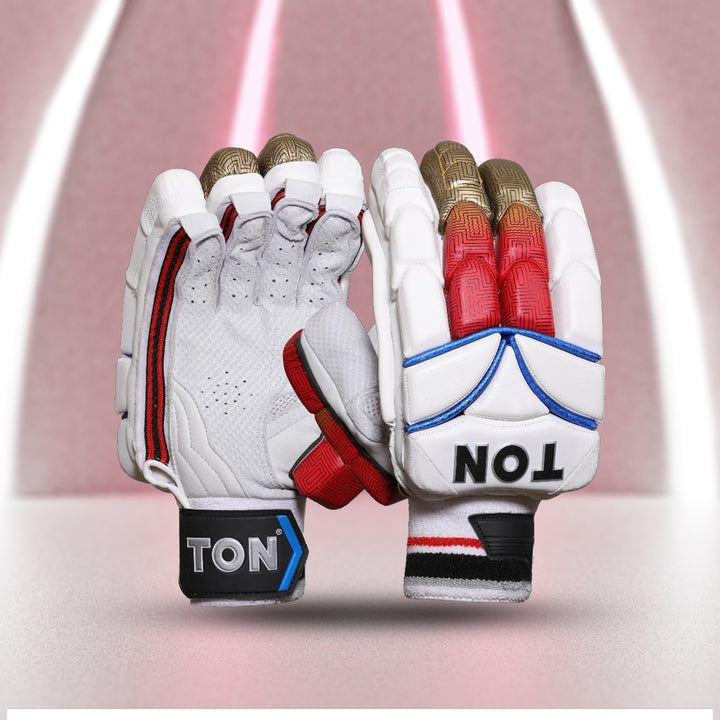 Ton Pro 1.0 Cricket Batting Gloves - InstaSport