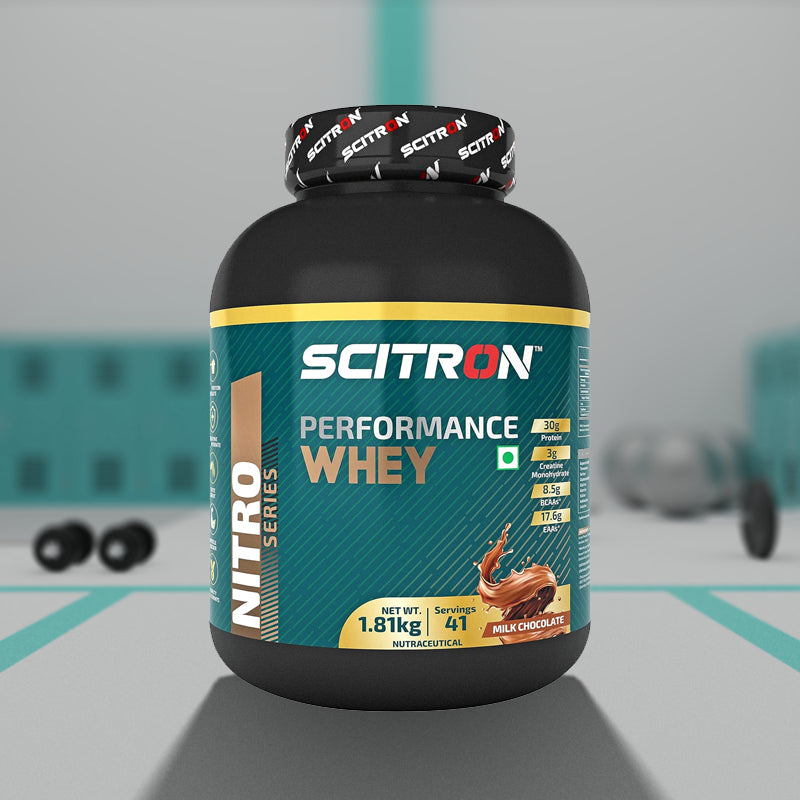 Scitron Nitro Series Performance Whey Protein - (Milk Chocolate) - InstaSport