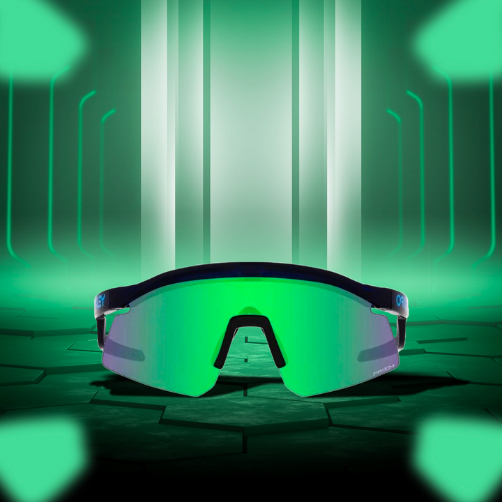 Oakley Hydra Crystal Black Prizm Jade Sunglass