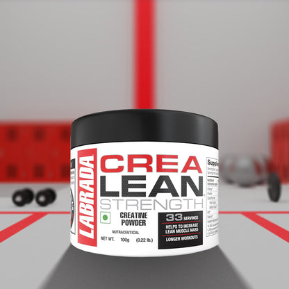 Labrada Crealean Strength Creatine Powder - (Unflavour) - InstaSport