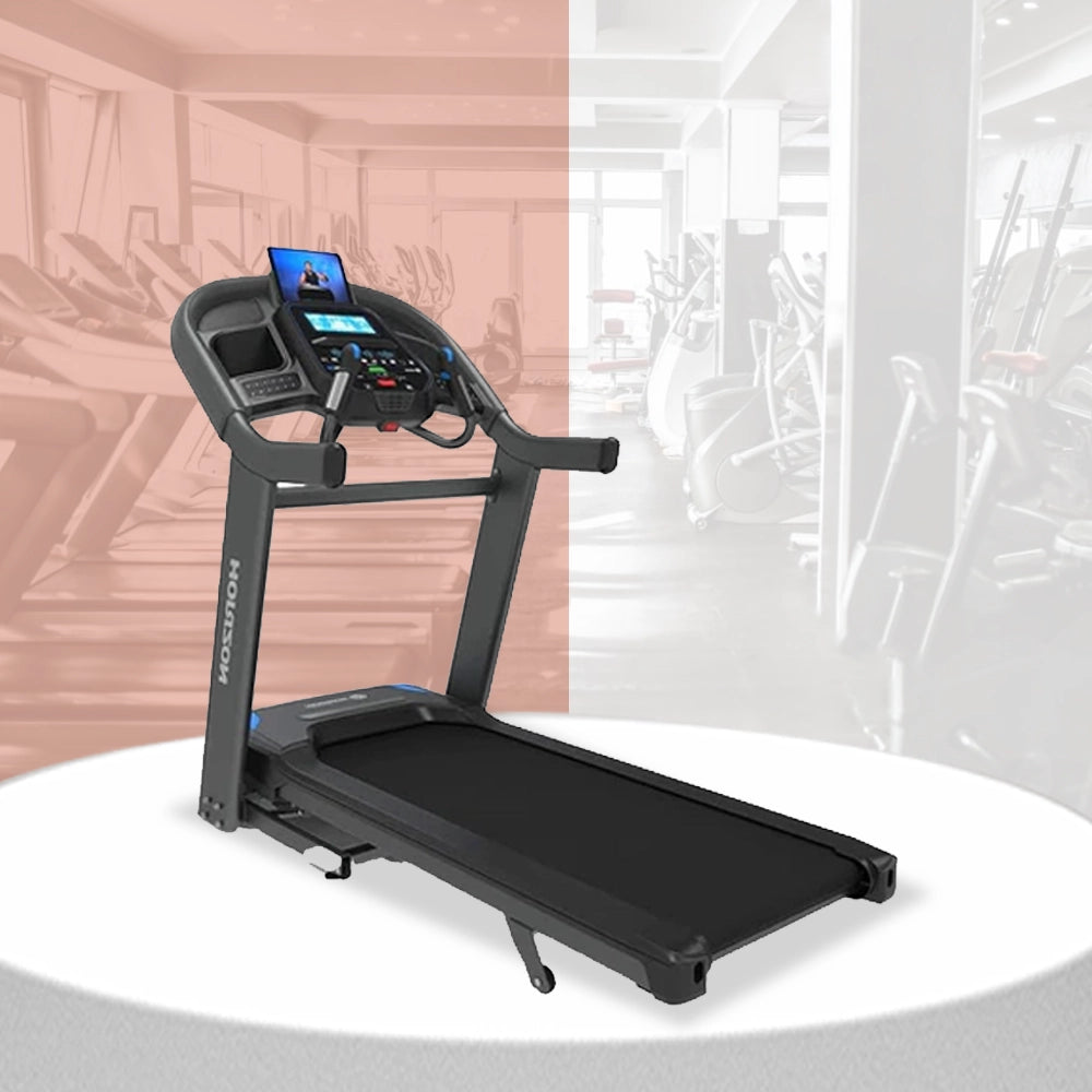 Horizon 7.4 AT Motorized Commercial Treadmill (Black)