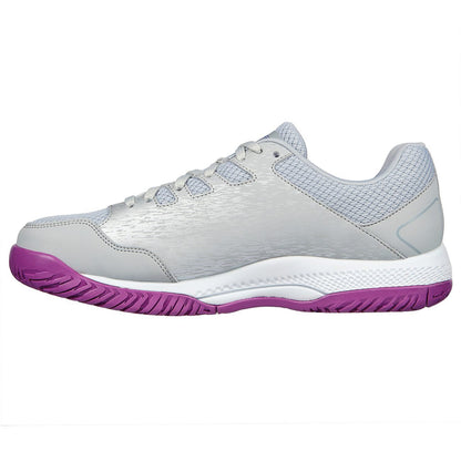 Skechers Viper Court- Pickleball Shoes (Gray/ Purple) - InstaSport